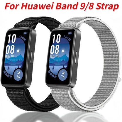 Nylon Loop Strap for Huawei Band 9 Comfortable and Breathable Replaceable Wristband Correa for Huawei Band 8/9 Sport Watchband - Tamnz