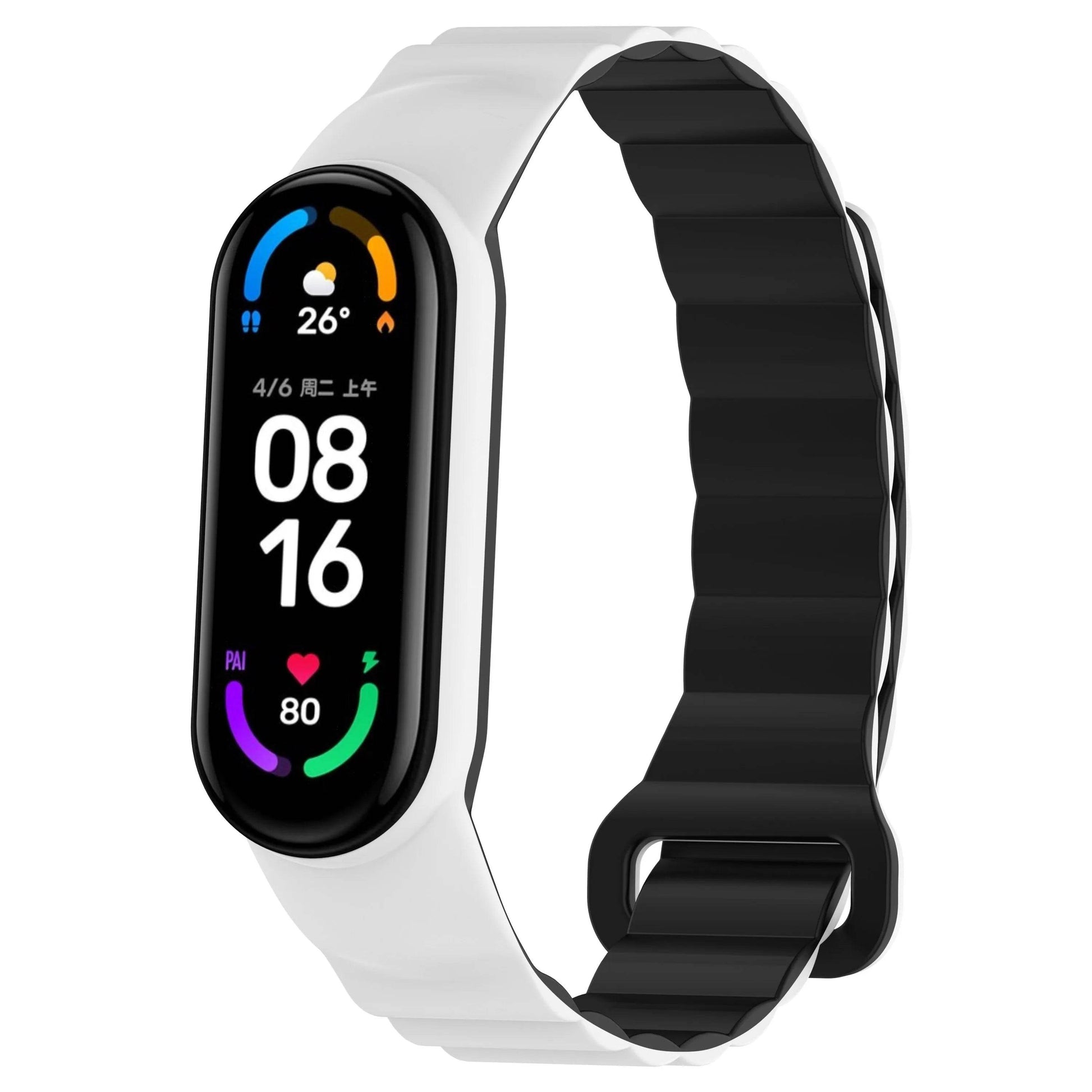 Silicone Strap For Xiaomi Mi Band 8 7 6 5 4 3 Magnetic Wristband Smart Watch for Mi Band 8 7 6Strap Mi Band 5 3 Band Accessories - Tamnz