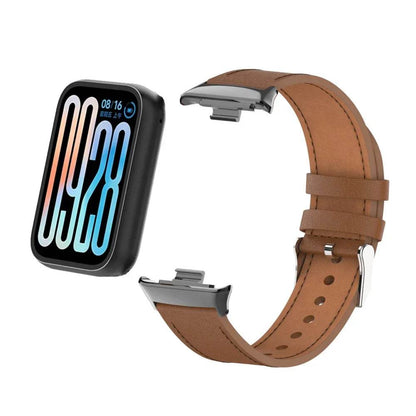 New Leather Strap for Xiaomi Mi Band 9 Pro Smartwatch Replaceable wristband for Mi Band 8 Pro/Redmi Watch 4/5 High Quality Belt - Tamnz