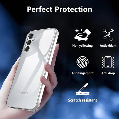 Shockproof Silicone Soft Case For Samsung Galaxy A16 4g 5g Ultra Thin Transparent Back Cover For Samsung A 16 Silica Gel Shell