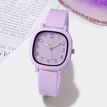 Fashion Brand Bear Women Quartz Watch 2024 Ladies Casual Silicone Jelly Watches Clock Girl Gift Zegarek Damski - Tamnz