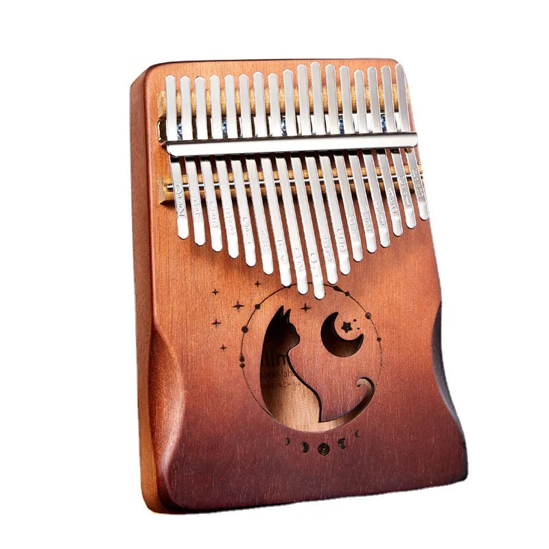 Kalimba 17 keys Professional Kalimba Thumb Piano Solid Wood Veneer Keyboard Musical Instrument Finger Piano - TaMNz