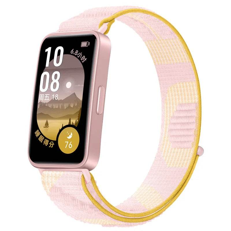 Nylon Loop Strap for Huawei Band 9 Comfortable and Breathable Replaceable Wristband Correa for Huawei Band 8/9 Sport Watchband - Tamnz