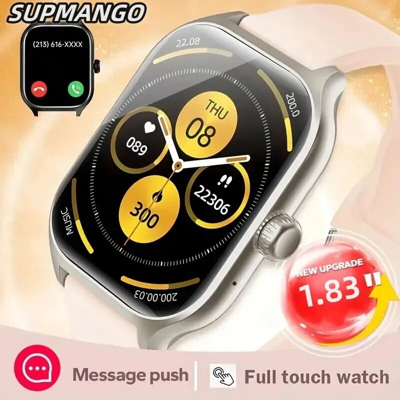 Men Sport Fitness Smartwatch Waterproof Watches Bluetooth Smartwatch - TaMNz