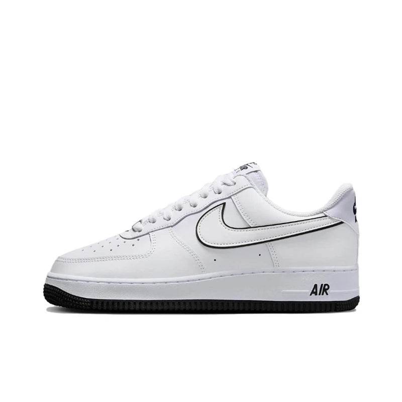 Nike Air Force 1 07 Men Woman Skateboarding Shoes Classics Black White Genuine leather Non-slip Comfortable Af1 Running Sneakers - Tamnz