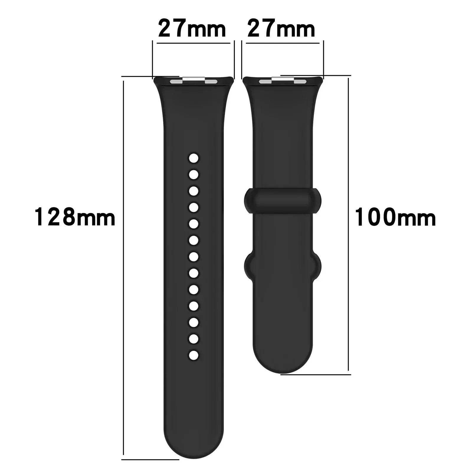 Silicone Strap for Xiaomi Mi Band 9/8 Pro Original Replaceable Wristband for Redmi Watch 5/4 Bracelet Watchband Belt Accessories - Tamnz