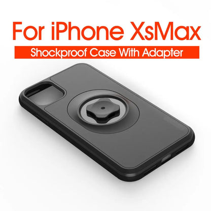 Shockproof Case for IPhone 16 and X-16 Max/XR Quick Mount Case with Adapter for sincetop series C Gen 1/2 Mount