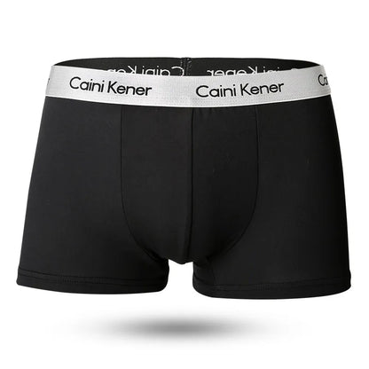 5pcs Solid Shorts Underpants man Men's Panties Men Boxer Underwear For Male Couple Sexy Set Large Size Lot Soft - TaMNz