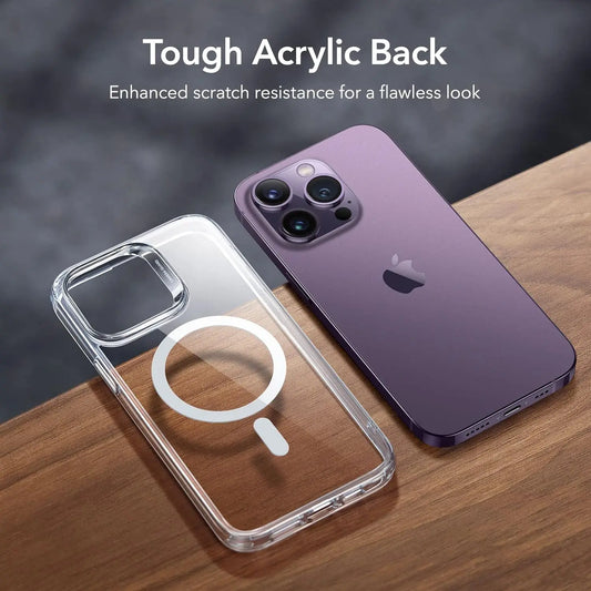 for iPhone 14 Pro Case, Compatible with MagSafe, Shockproof Military-Grade Protection, Yellowing Resistant, Magnetic Phone Case