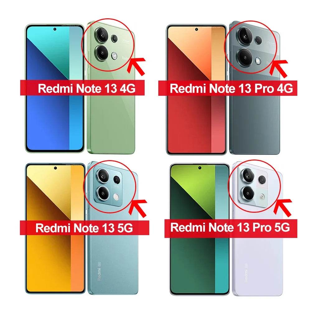 Original Liquid Silicone Phone Case For Xiaomi Redmi Note 13 13Pro Note13 Pro ＋ Note13Pro Plus 5G Shockproof Back Cover - Tamnz