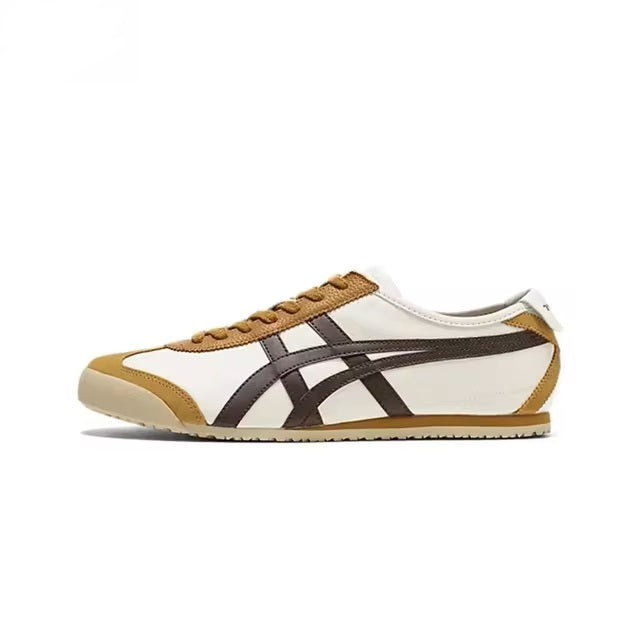 Asics Onitsuka Tiger MEXICO 66 Slip-on Running Shoes for Men and Women Classic Leather Sneakers