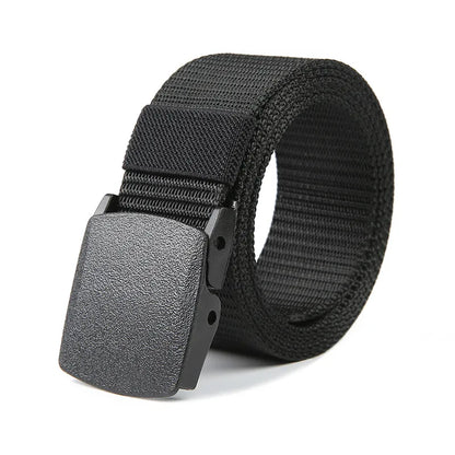 Military Automatic Buckle Nylon Belt Outdoor Hunting Multifunctional Tactical Canvas Military Belt for Men - TaMNz