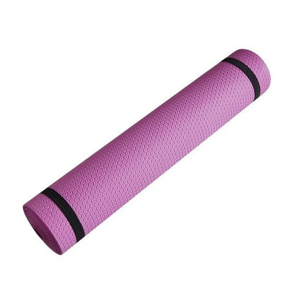 Anti-skid Sports Fitness Mat For Exercise Yoga Pilates Gymnastics Mat Fitness - Tamnz