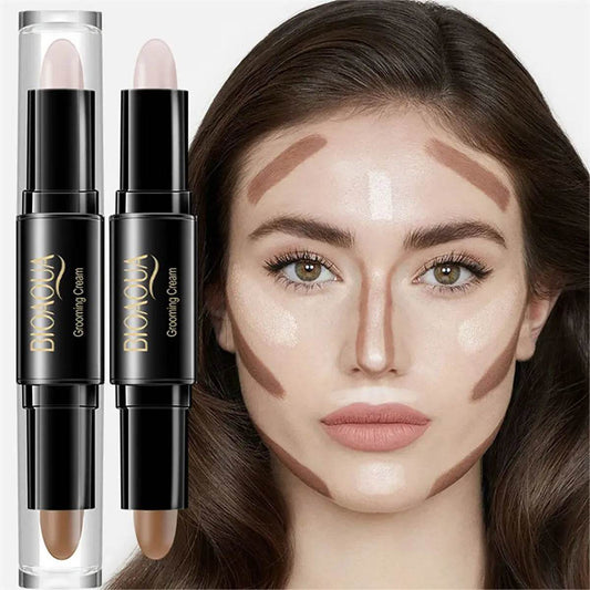 High Quality Professional Makeup Base Foundation Cream for Face Concealer Contouring for Face Bronzer Beauty Women's Cosmetics - Tamnz