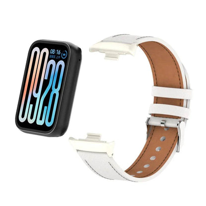 New Leather Strap for Xiaomi Mi Band 9 Pro Smartwatch Replaceable wristband for Mi Band 8 Pro/Redmi Watch 4/5 High Quality Belt - Tamnz