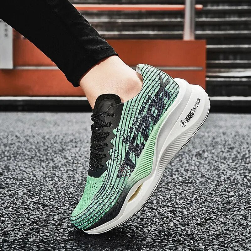 Running Shoes Mesh Breathable Wave Couple Fashion Sneakers - TaMNz