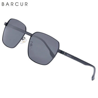 Oversize Square Sunglasses Polarized Eyewear Photochromic Anti Blue - TaMNz