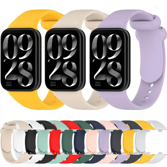 Silicone Strap for Xiaomi Mi Band 9/8 Pro Original Replaceable Wristband for Redmi Watch 5/4 Bracelet Watchband Belt Accessories - Tamnz