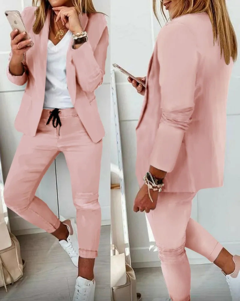 Women fashion blazer custom high quality women's Suits new style blazer SETfor ladies - TaMNz