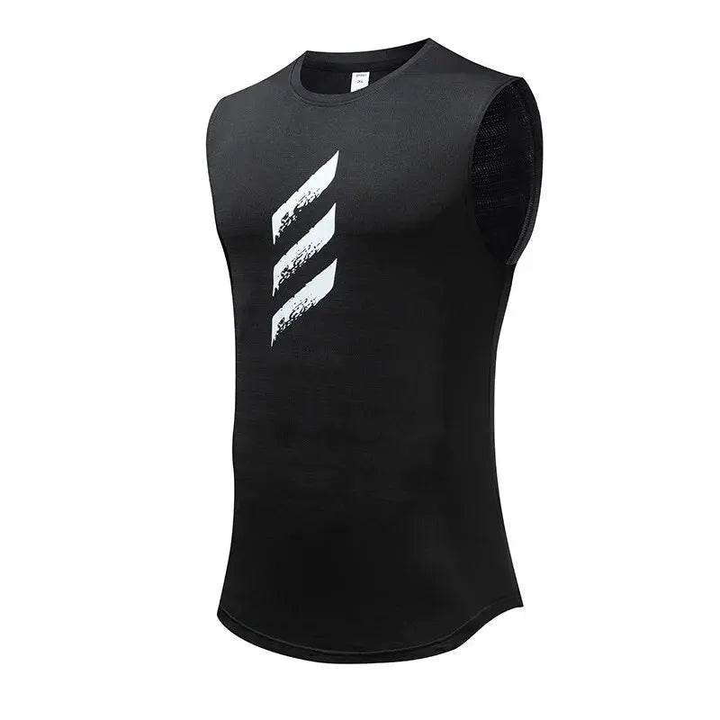 Quick-Drying Breathable Loose Fitness Sleeveless Training Vest - Tamnz