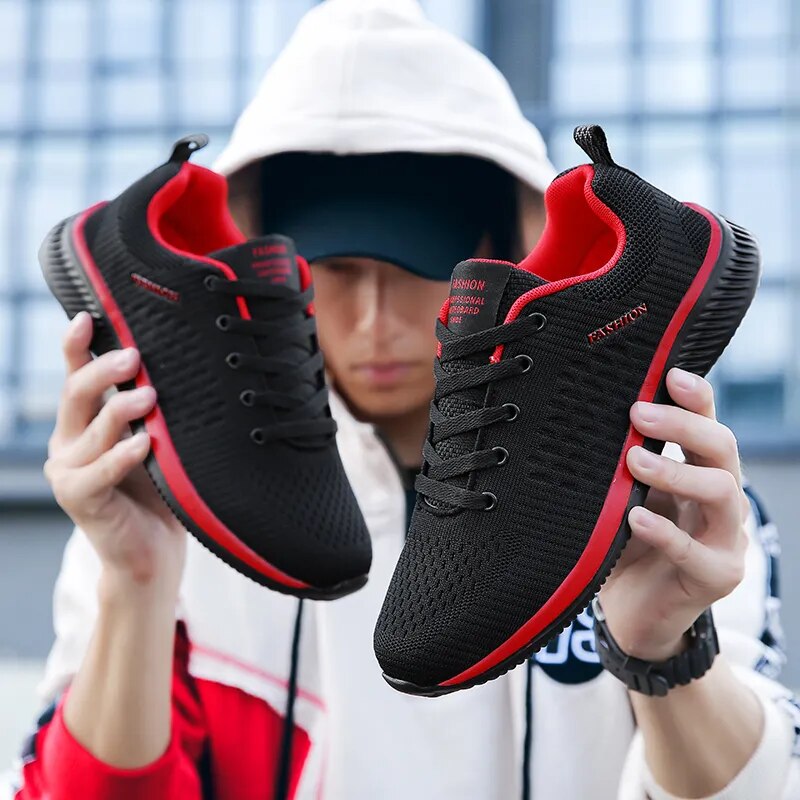 Sneakers Men Jogging Sneaker Running Shoes Breathable Soft Mens Athletic Shoes - TaMNz