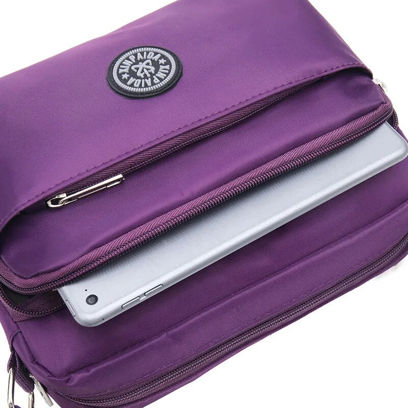 2023 New Casual Solid Color Women Bags Luxury Designer Shoulder Bag Nylon Cloth Lady Messenger Bag Mobile Phone Bag Wholesale - TaMNz