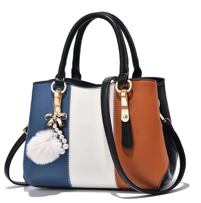 Female Bag Fashion Women'S Handbags Luxury Handbag Designer Shoulder Bag Women Simulation Leather Crossbody Bags - TaMNz