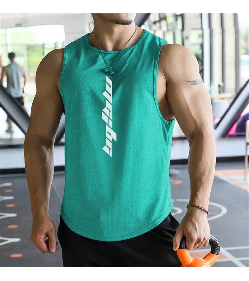 Gyms Workout Sleeveles Shirt Male Summer - Tamnz