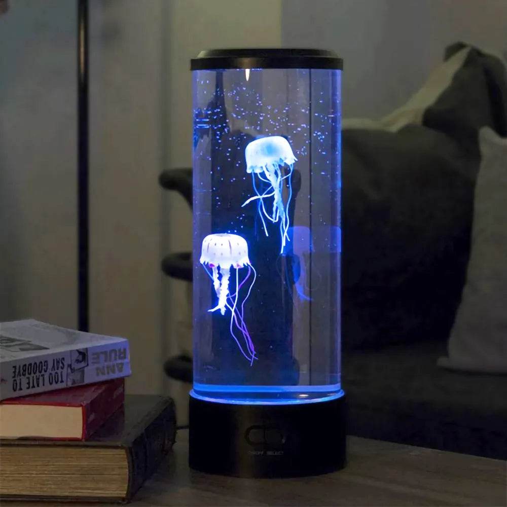 Color Changing Jellyfish Lamp Usb/Battery Powered Table Night Light Children'S Gift Home Bedroom Decor Boys Girls Birthday Gifts - Tamnz