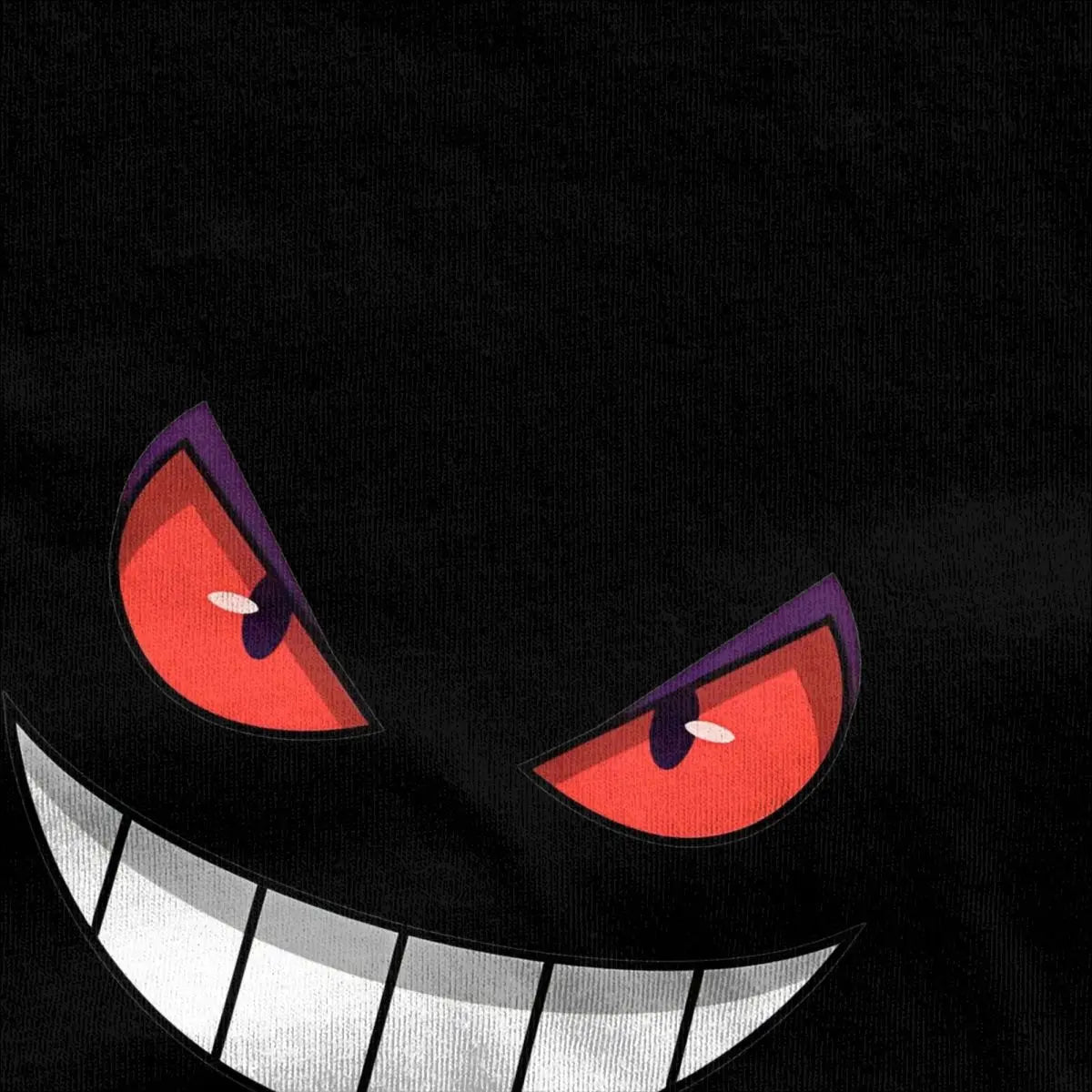 Men's Pokemon Gengar T-Shirts Cotton Clothing Beach Streetwear Short Sleeve T-Shirt O-Neck Harajuku Casual Tee Shirt