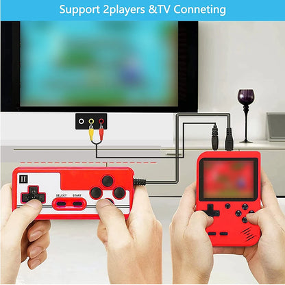 400 In 1 Mini Games Handheld Game Players Portable Retro Video Console Boy 8 Bit 3.0 Inch Color LCD Screen Games For kids