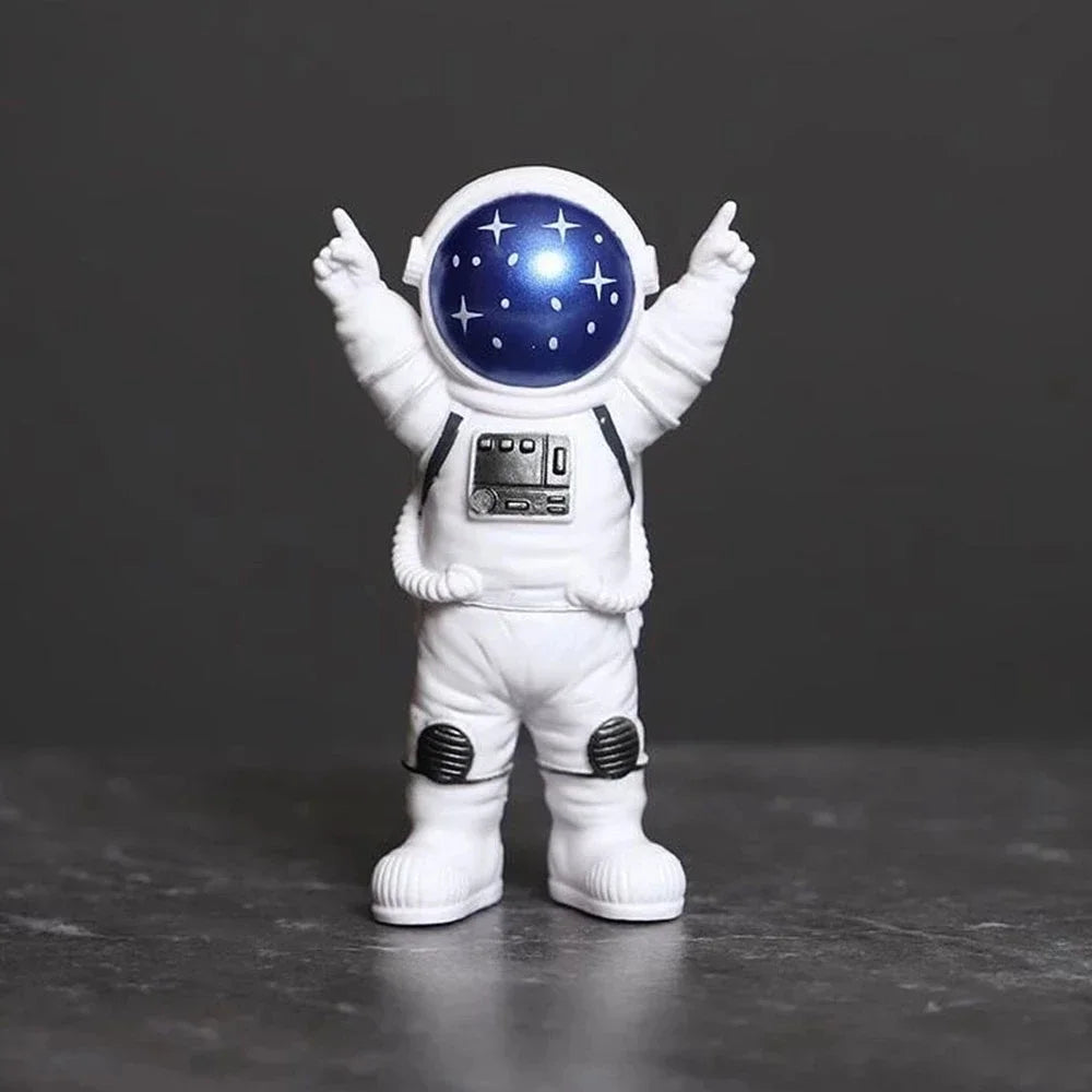 4 pcs Astronaut Figure Statue Figurine Spaceman Sculpture Educational Toy Desktop Home Decoration Astronaut Model For Kids Gift - Tamnz