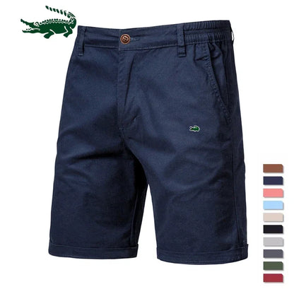 Cotton Solid Shorts Casual