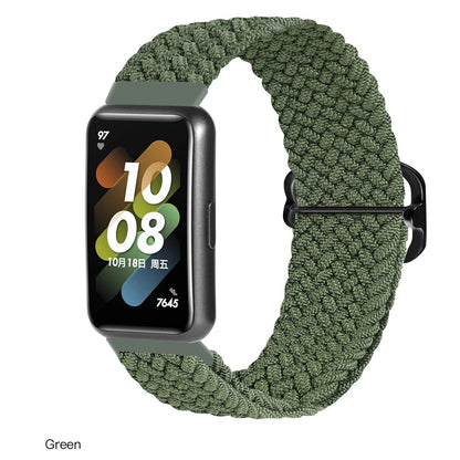 Nylon Loop Strap For Huawei Band 9/8/7 Adjustable Braided Replacement Bracelet Wristband For Huawei Band 7 8 9 Belt Accessories - Tamnz