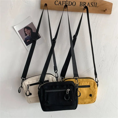 Bags for Women Women Pure Color Casual Tote Outdoor Bag Canvas Handbag Zipper Shoulder Bag Luxury Bag Bolsas Femininas - TaMNz