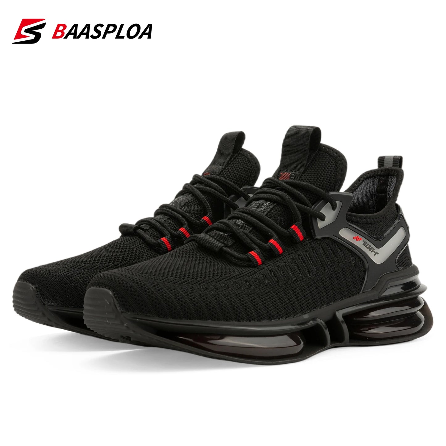 Casual Shoes Comfortable Knit Sneaker Breathable Tenis Shoes Male Sneakers - TaMNz