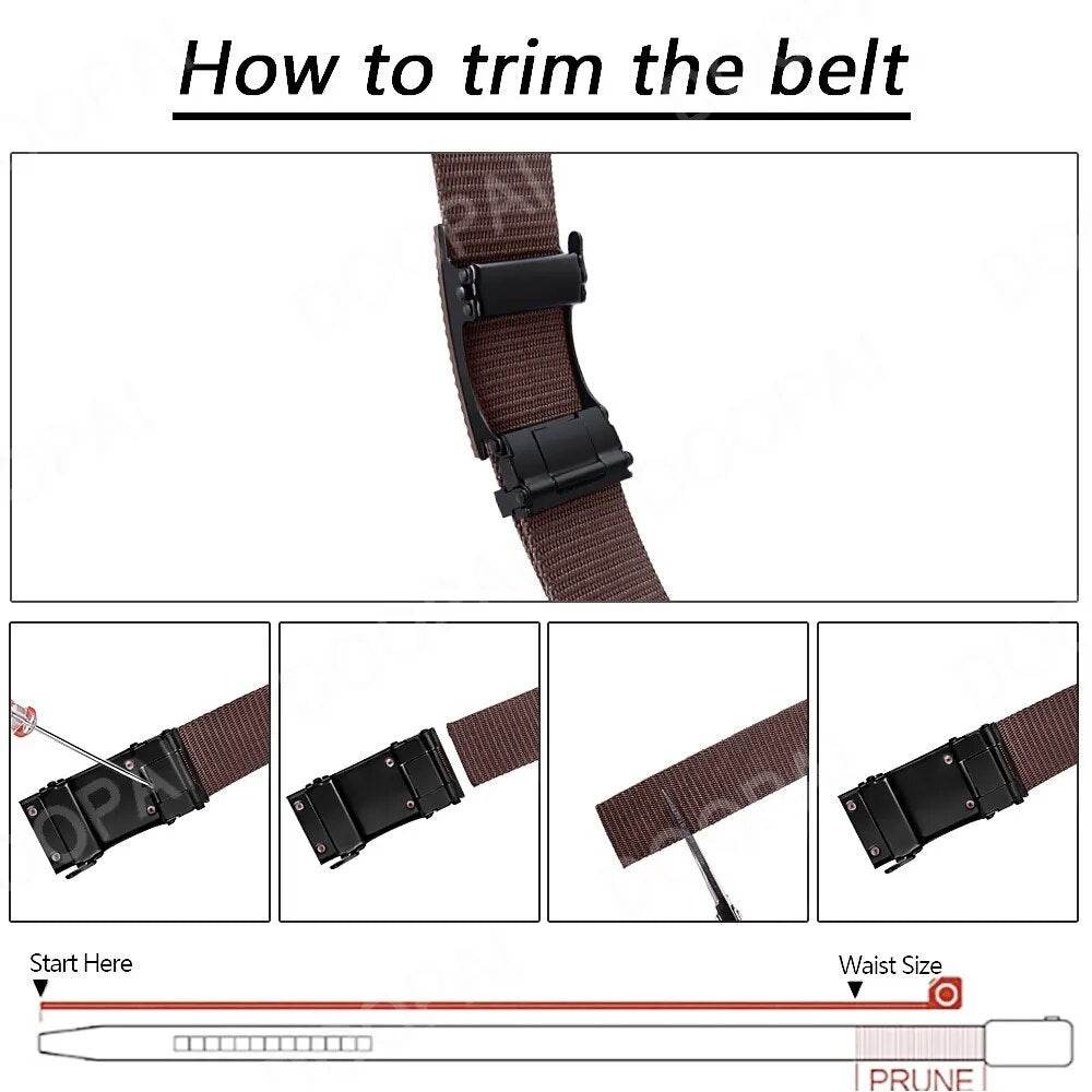 Men Belt Nylon Breathable Belts For Men Cowboy Designer Belt Outdoor Tactical Belt Military - Tamnz