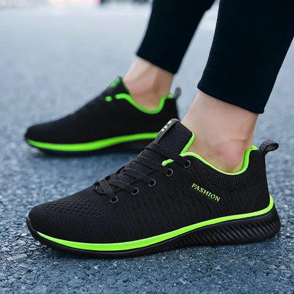 Running Shoes Mesh Ultralight Sports Footwear Summer Breathable Jogging Trainers - TaMNz