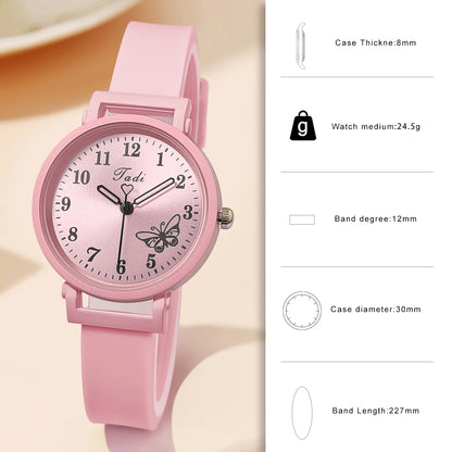 Women's Watch Silicone Strap Wristwatch Quartz Watches Women Clock Casual Female Watches Gift Reloj Mujer relogios feminino