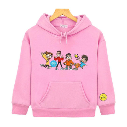 Kid's Merch A4 Lamba Hoodie Hoodie for Girls A4 мерч Sweatshirt Spring Autumn Pullover Baby Boy Clothes Children Clothing Casual - Tamnz