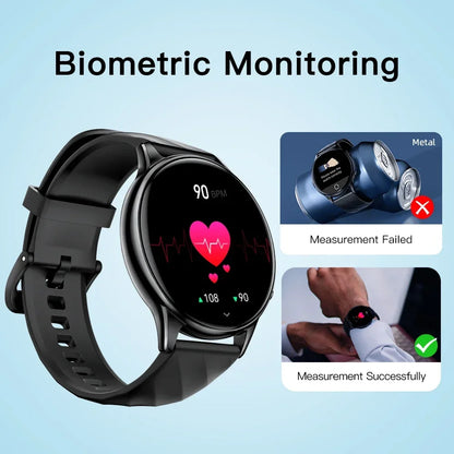 GW5 Smart Watch 1.39 inch NFC Bluetooth 5.2 100+ Sport Heart Rate Blood Pressure Oxygen Monitor Waterproof IP68 - TaMNz