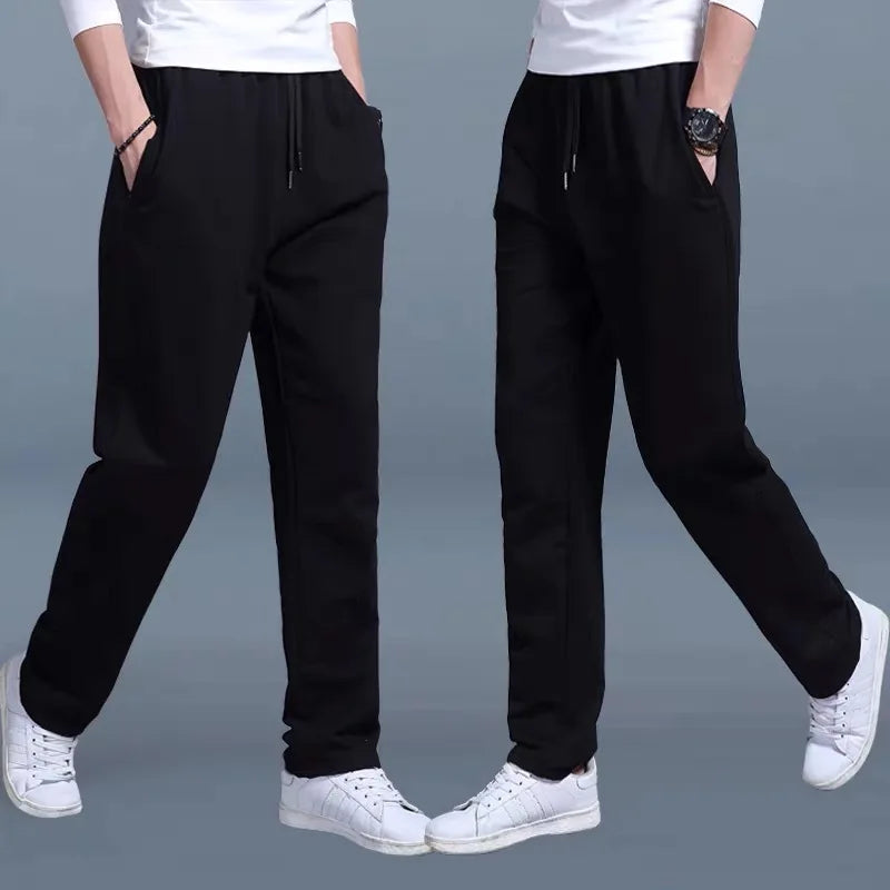 Fitness Men's Large Size Loose Casual Sweatpants - TaMNz