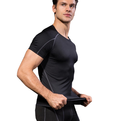 Quick Dry Shirt Men Fitness Sport T-shirt Bodybuilding - TaMNz