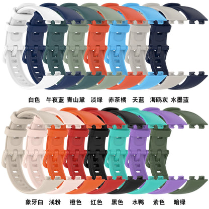 Breathable Silicone Band for Huawei Band 9/Band 8 Sport Replaceable wristband Accessories for Huawei Band 9 Bracelet Watchband