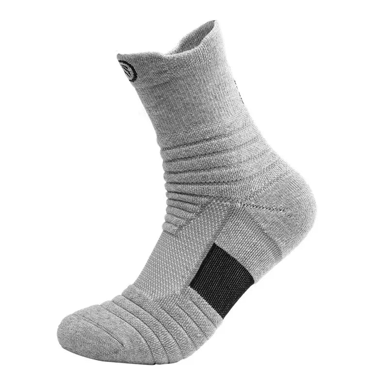 Anti-slip Football Socks Men Women Cotton Sock Short Long Tube Soccer Basketball Sport Socks Breathable Deodorous Socks 38-43 - TaMNz