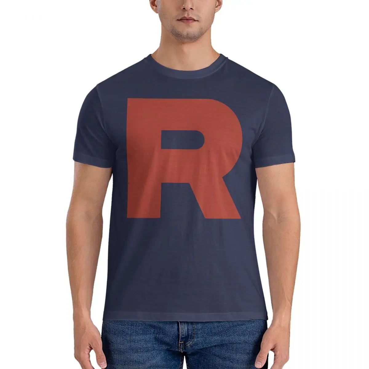 Men Team Rocket T Shirt P-Pokemon Cotton Clothing Funny Short Sleeve O Neck Tee Shirt Graphic Printed T-Shirts