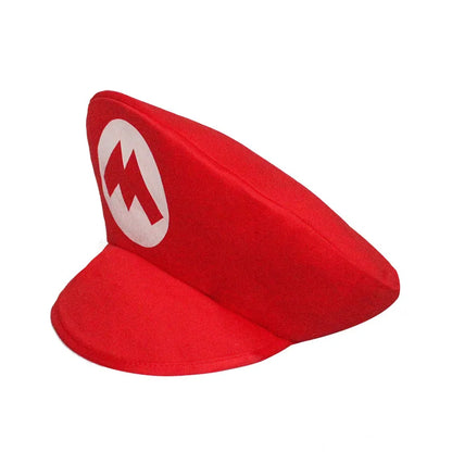 Super Mario Baseball Cap Embroidery Sunshade Adjustable Anime Mario Brothers Cartoon Game Cosplay Halloween Birthday Gift