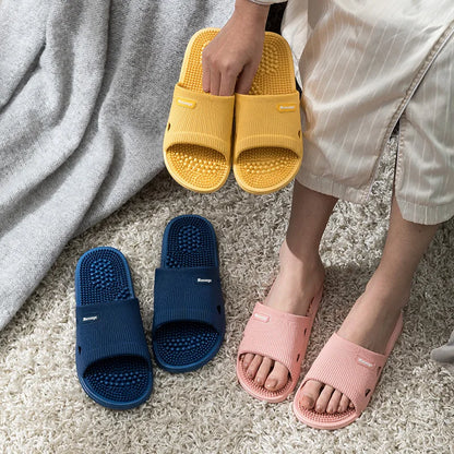 Women Foot Massage Slippers Men'S Slipper Indoor Bathroom Non-Slip Soft Slides Couples House Relief Feet Health Care Shoes 2023 - TaMNz