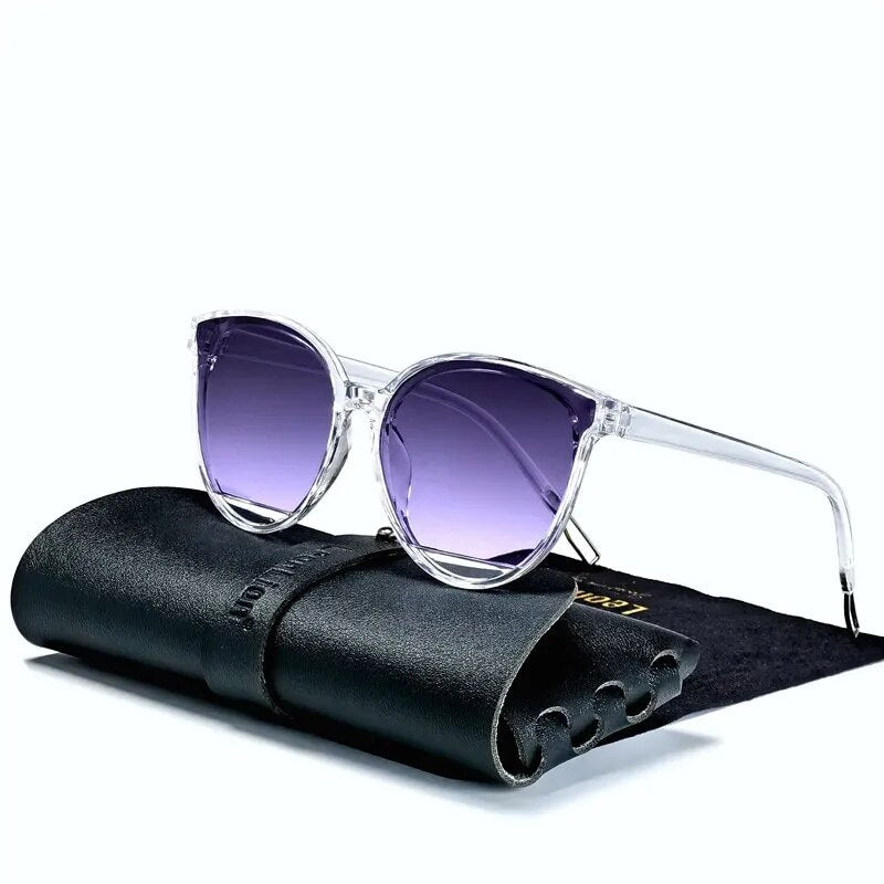 Cateye Sunglasses Women Luxury Brand Glasses Women Men Vintage Eyewear - TaMNz