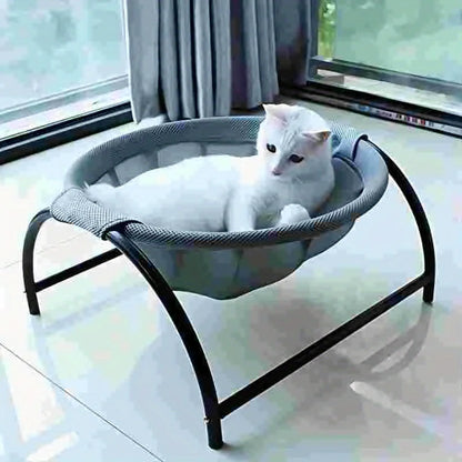 Cat Bed Pet Hammock Bed Cat Sleeping Bed Breathable Cooling Cot Sofa Pet Hammock Bed - Tamnz